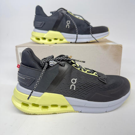 On Women’s Cloudnova Flux Sneakers – Black/Hay – Size 7