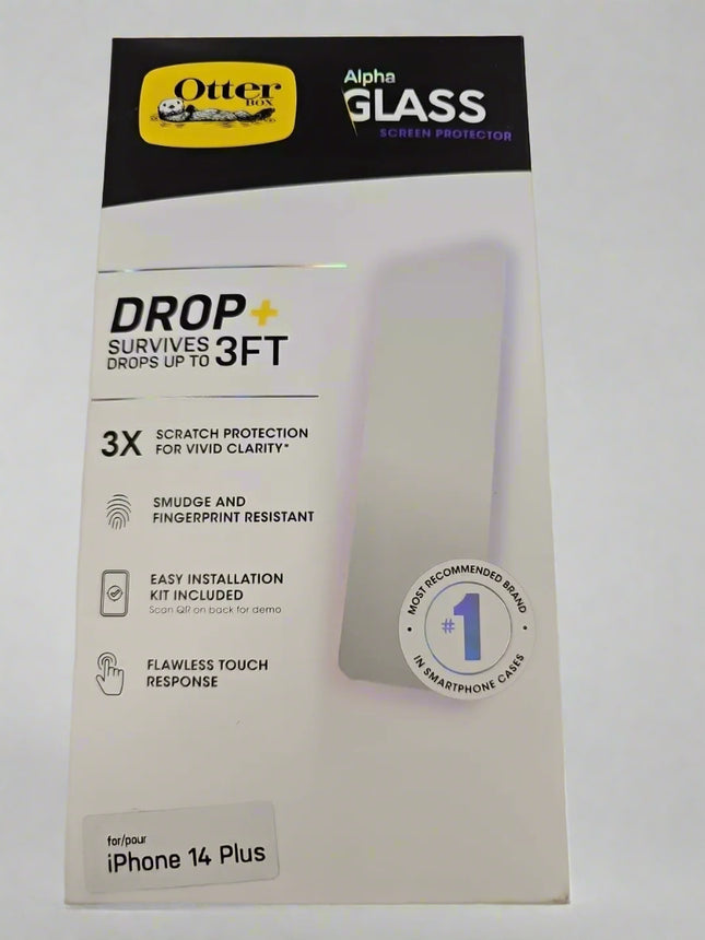 Otter ALPHA GLASS SERIES Screen Protector for iPhone 14 - New