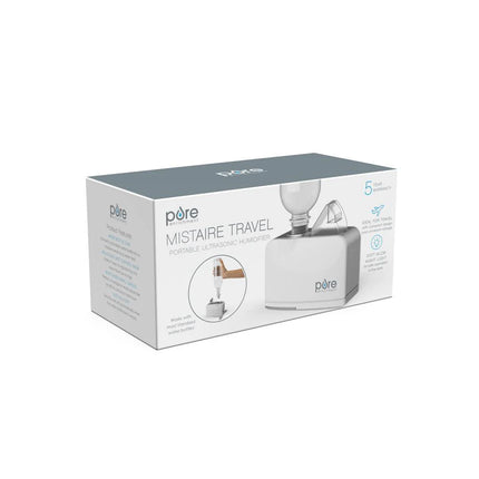MistAire™ Travel Portable Ultrasonic Humidifier (Open Box with Imperfection)