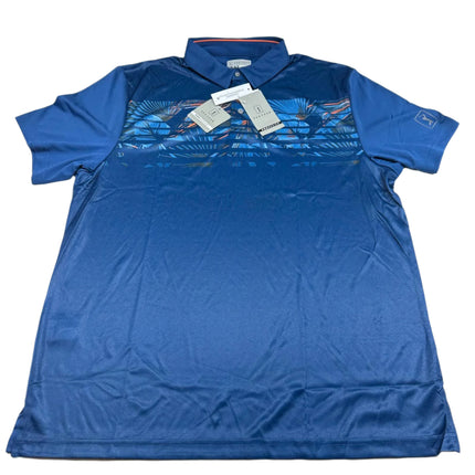 PGA Tour Pro Series Polo Shirt - Size XL, Poseidon Blue NEW 