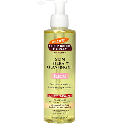 Palmer's Cocoa Butter Skin Therapy Cleansing Oil 6.5 oz (145ml) New