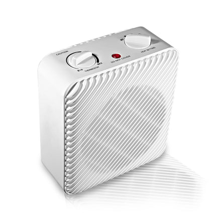 Pelonis 1500W 3-Speed Electric Fan-Forced Space Heater, White New