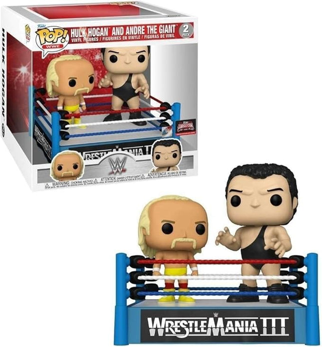 Pop! Hulk Hogan and Andre The Giant in The Ring 2 Pack Vinyl Figure New
