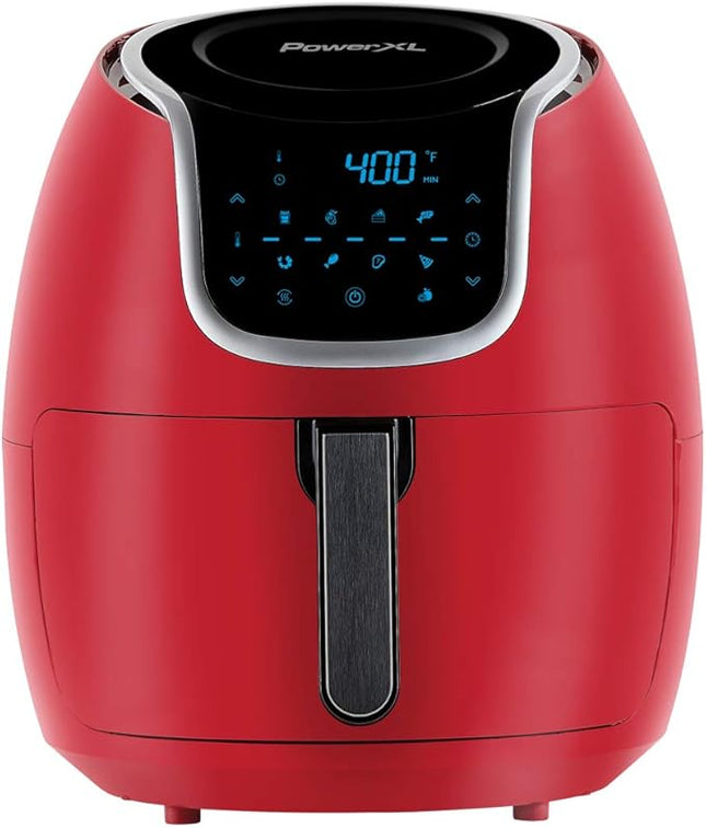 PowerXL Air Fryer Vortex Multi-Cooker 3 QT - Red (New)