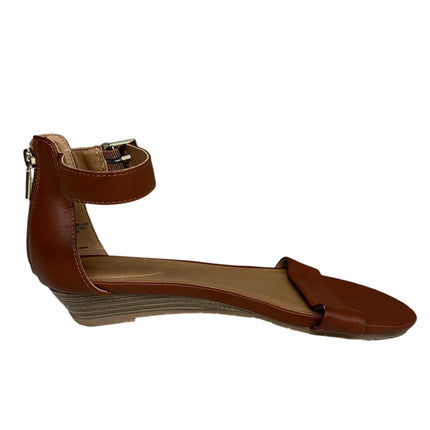 Reaction Kenneth Cole  Great Viber Sandals Cognac Brown Size 6.5 Women's New Without Box