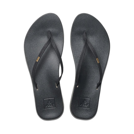 Reef Cushion Slim Black Sandals Women’s Size 8 – New
