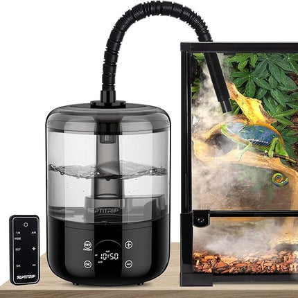 Reptile Fogger Humidifier - New, 4L Tank with Timer & Remote Control