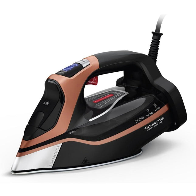 Rowenta Steam Force Pro Stainless Steel Soleplate Steam Iron - New