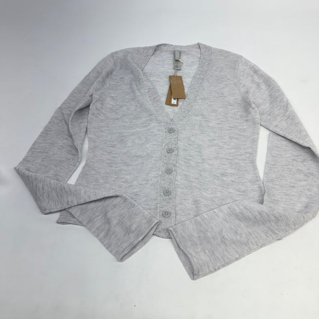 SKIMS Featherweight Cashmere Cardigan Grey Size XS New