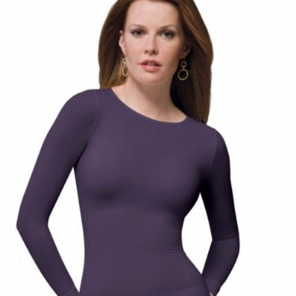 SPANX On Top & In Control Long Sleeve Top Women's Size L New