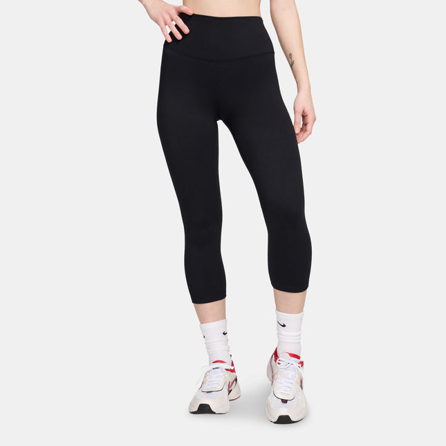 Nike Women's One Cropped Training Leggings - Black - Sizes S to XL - New