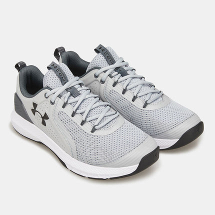 Under Armour Charged Commit 3 Training Shoes Black/White Size 7.5 Men's New