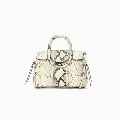 Staud - Maude Mini Carryall - White Snake