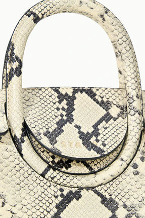 Staud - Maude Mini Carryall - White Snake