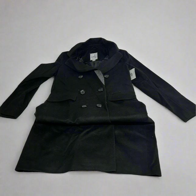 Sam Edelman Women's Black Long Coat, New, Size L