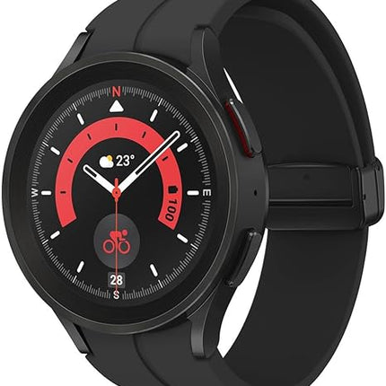 Samsung Galaxy Watch5 Pro 45mm Smartwatch with GPS - Titanium (Open Box)