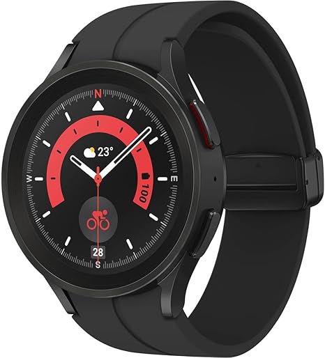  Samsung Galaxy Watch5 Pro 45mm Smartwatch with GPS - Titanium (Open Box)