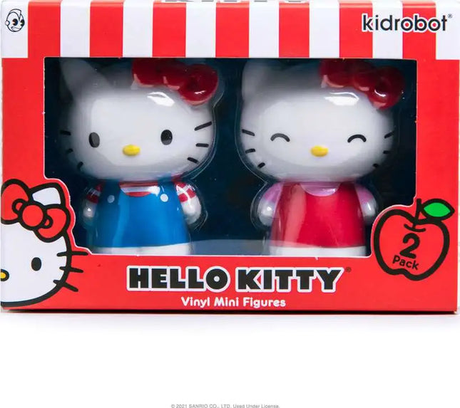 Sanrio Hello Kitty Classic 3-Inch Vinyl Figure 2-Pack – New