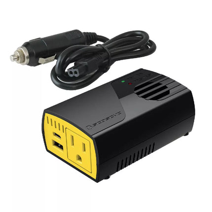 Scosche 150W Portable Power Inverter with Dual USB Ports (PI150M) - Open Box