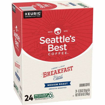 Seattle's Best Coffee K-Cup Breakfast Blend - Medium Roast, 24 Count
