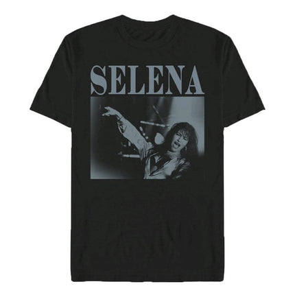 Selena Short Sleeve Graphic T-Shirt, Black, New, Size M