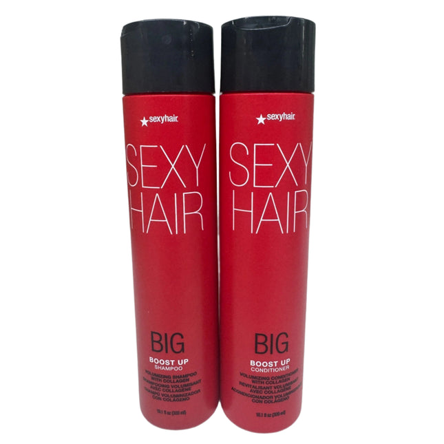 SexyHair Big Boost Up Shampoo & Conditioner 10.1 fl oz 2 Pack New
