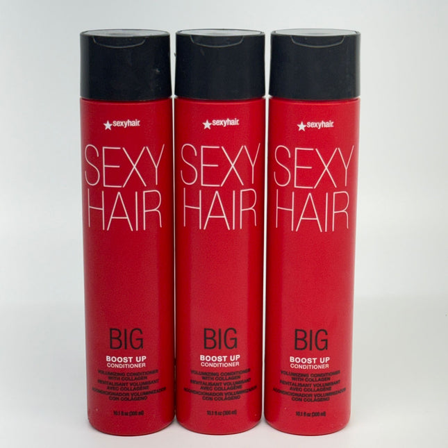 SexyHair Big Boost Up Volumizing Conditioner 3-Pack | SLS-Free | New