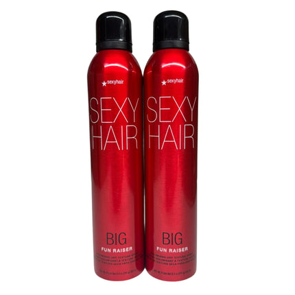Sexy Hair Big Fun Raiser Volumizing Dry Texture Spray 5.0 oz 2 Pack New

