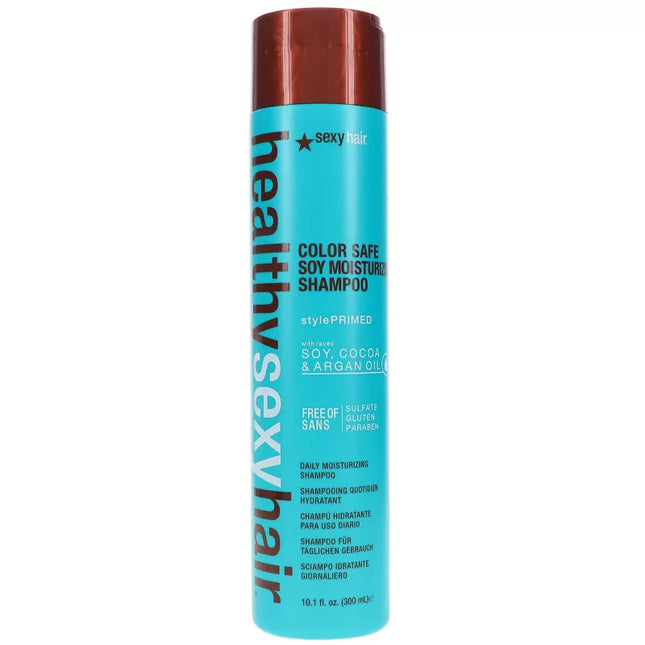 Sexy Hair Healthy Sexy Hair Sulfate-Free Soy Moisturizing Shampoo with Argan Oil 10.1 oz - New