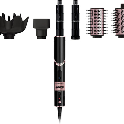 Shark FlexStyle Hair Dryer & Styling System Black HD440BK with 6 Attachments – New