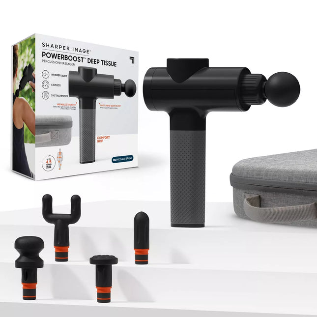 Sharper Image Powerboost Deep Tissue Massager - (New)