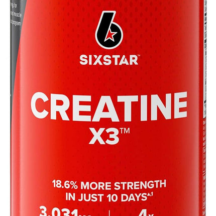 Six Star Creatine X3 Caplets 60 Count