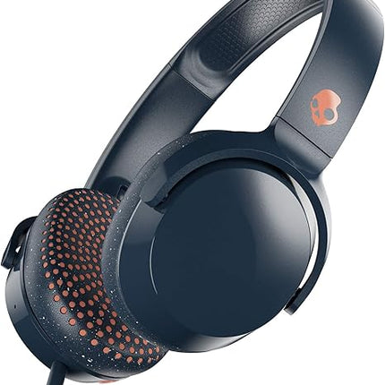 Skullcandy Riff On-Ear Wired Headphones with Microphone - Blue/Sunset (New)
