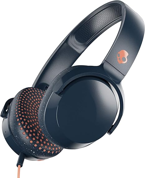 Skullcandy Riff On-Ear Wired Headphones with Microphone - Blue/Sunset (New)