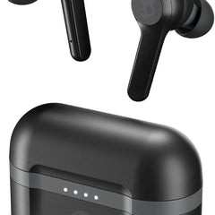 Skullcandy True Wireless Headphones with Charging Case, Black - New