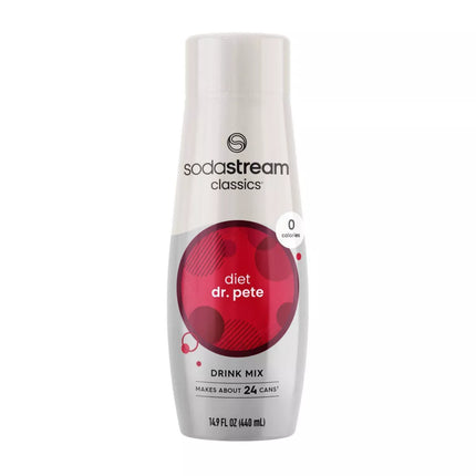 SodaStream Diet Dr. Pete Sodamix, 14.9 fl oz – Exp. 07/22/2025 – New
