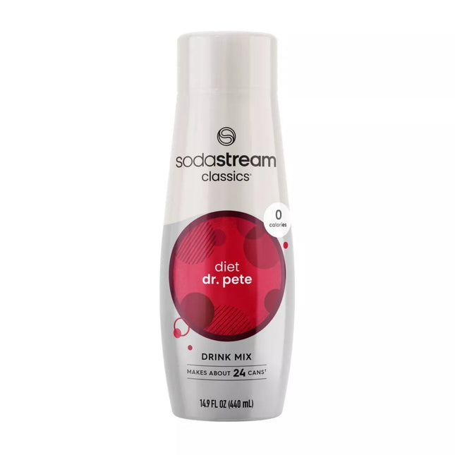 SodaStream Diet Dr. Pete Sodamix, 14.9 fl oz – Exp. 07/22/2025 – New