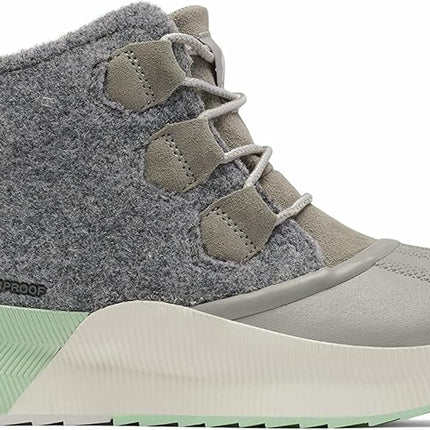  Sorel Women's Waterproof Grey Ankle Boots - Size 11 (New with Imperfection)