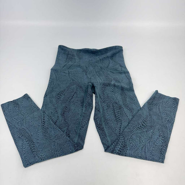 Spanx Booty Boost Leggings Blue Pattern Size S New Without Tags