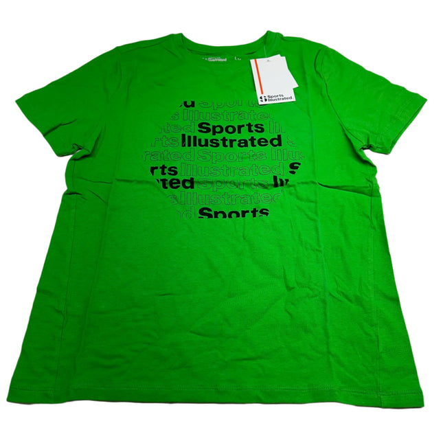 Sports Illustrated Green Graphic T-Shirt Size L (14-16) New