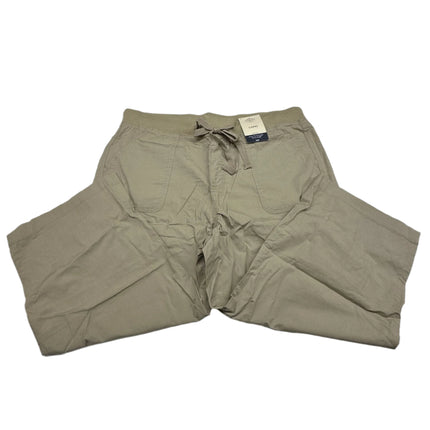 St. John's Bay Women's Biscotti Capri Pants Size L New

