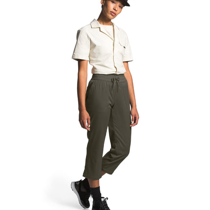 THE NORTH FACE Aphrodite Motion Pants New Taupe Green Size L New