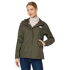 The North Face Antora Jacket Green Women Size S New