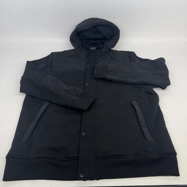 The North Face Black Hooded Fleece-Lined Jacket Men’s XXL New Without Tags