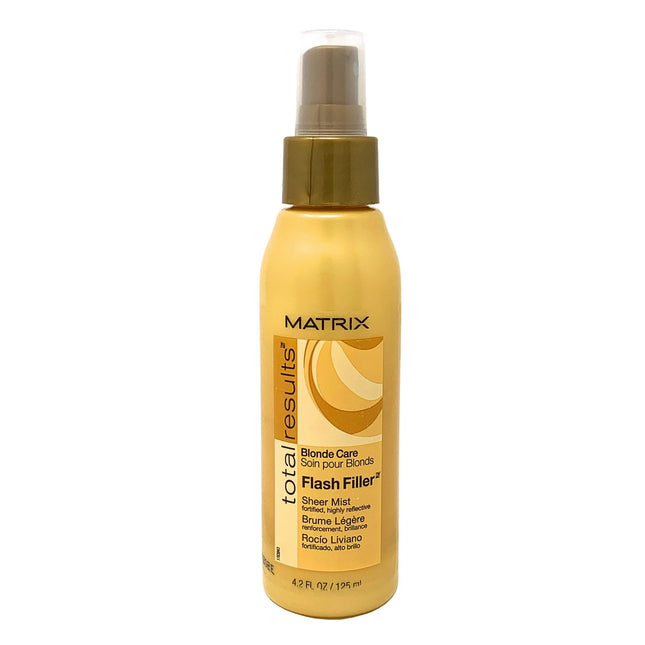 Matrix Total Results Blonde Care Flash Filler Leave-In Treatment 4.2 oz - New