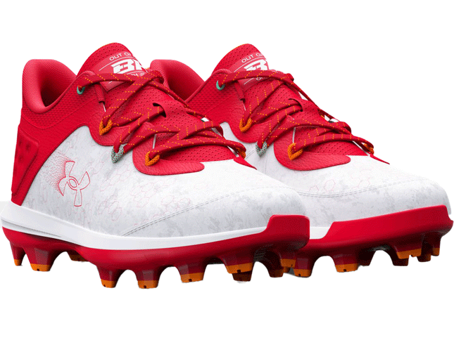 Under Armour Youth Harper 8 Mid RM JR Baseball Cleat - Size 5Y