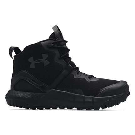 UA Men's Micro G Valsetz Side-Zip Mid Tactical Boots – Size 12 – New