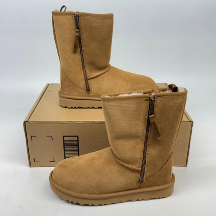UGG Classic Zip Boots Chestnut Size 8 New without Box

