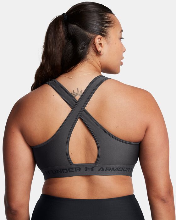 Women's Armour® Mid Crossback Sports Bra - New size (M,L)