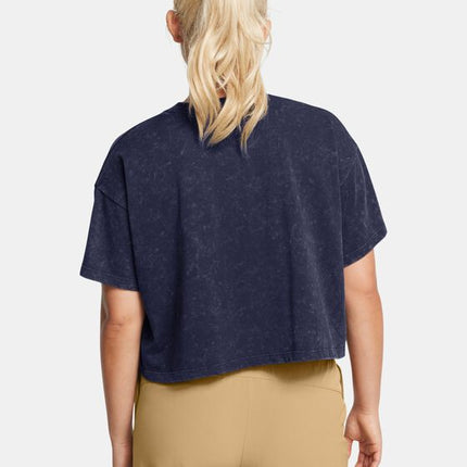 Women's UA Varsity Crop Heavyweight Short Sleeve - Size L - New